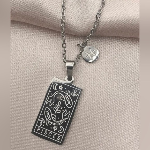 New Stainless Steel Zodiac Pendants and Chain - Picture 5 of 10